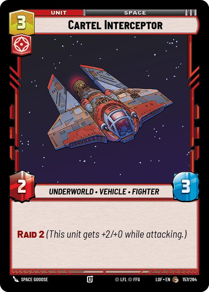 CARTEL INTERCEPTOR - Unlimited Legends of the Force