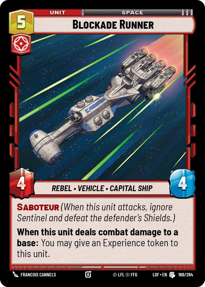 BLOCKADE RUNNER - Unlimited Legends of the Force