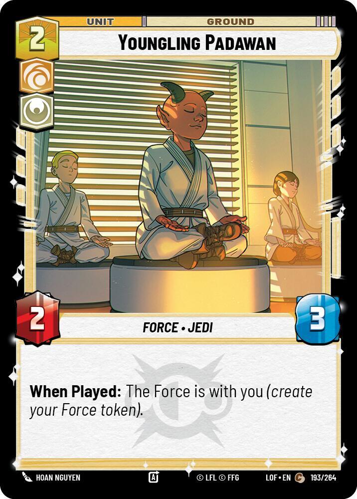 YOUNGLING PADAWAN - Unlimited Legends of the Force