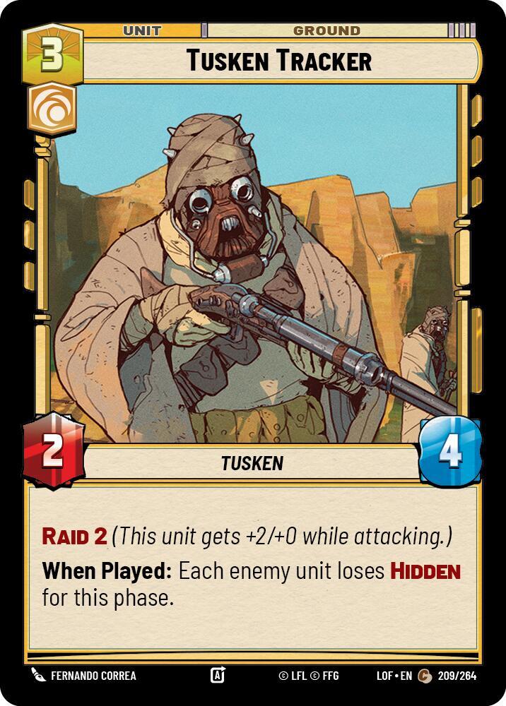 TUSKEN TRACKER - Unlimited Legends of the Force