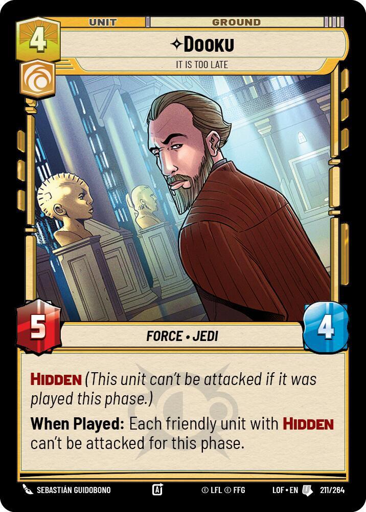 DOOKU - Unlimited Legends of the Force
