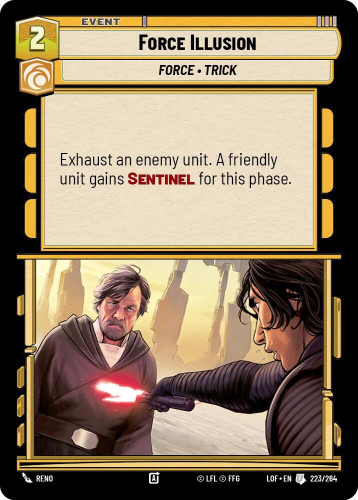 FORCE ILLUSION - Unlimited Legends of the Force