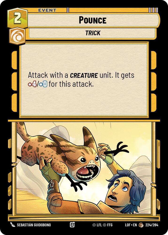 POUNCE - Unlimited Legends of the Force