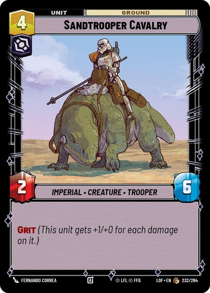 SANDTROOPER CAVALRY - Unlimited Legends of the Force