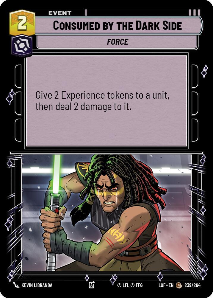 CONSUMED BY THE DARK SIDE - Unlimited Legends of the Force