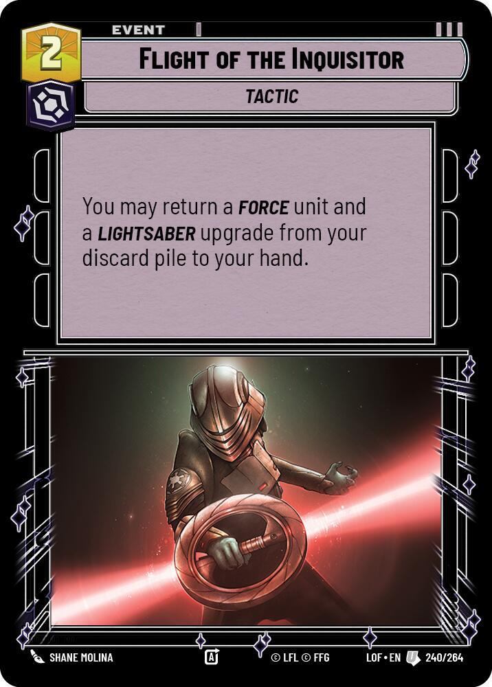 FLIGHT OF THE INQUISITOR - Unlimited Legends of the Force