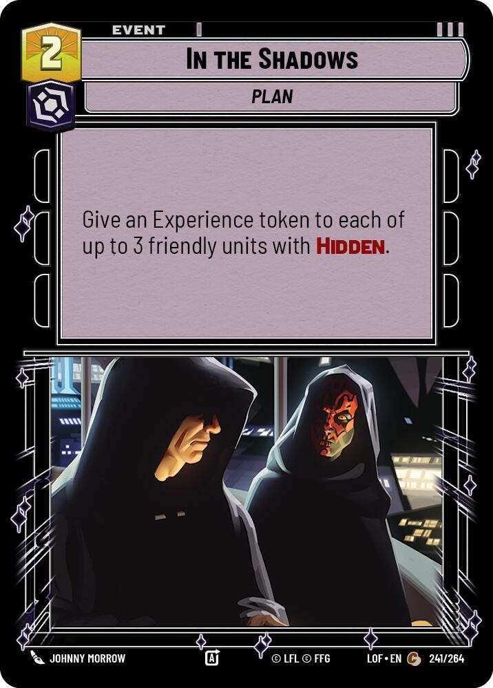 IN THE SHADOWS - Unlimited Legends of the Force