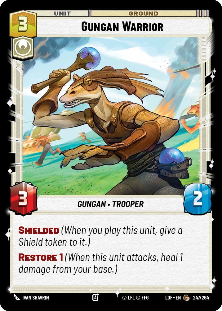 GUNGAN WARRIOR - Unlimited Legends of the Force