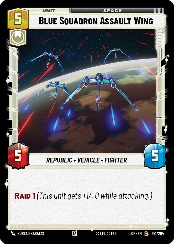 BLUE SQUADRON ASSAULT WING - Unlimited Legends of the Force