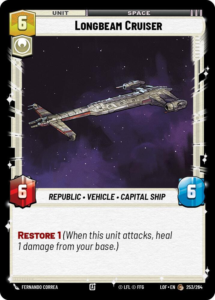 LONGBEAM CRUISER - Unlimited Legends of the Force