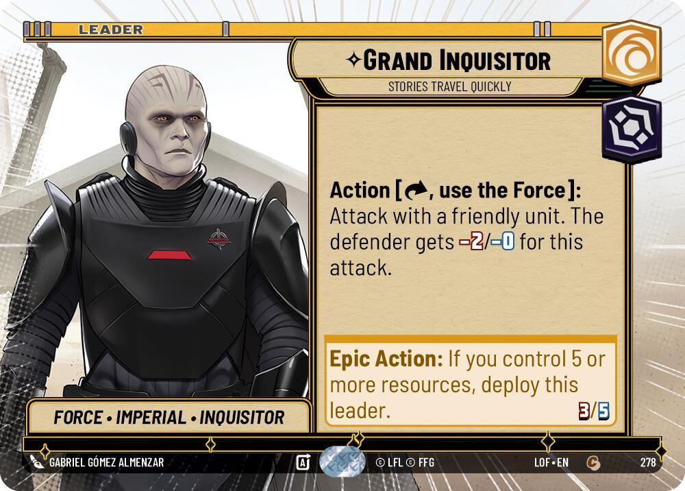Hyperspace - Leader - GRAND INQUISITOR - Unlimited Legends of the Force