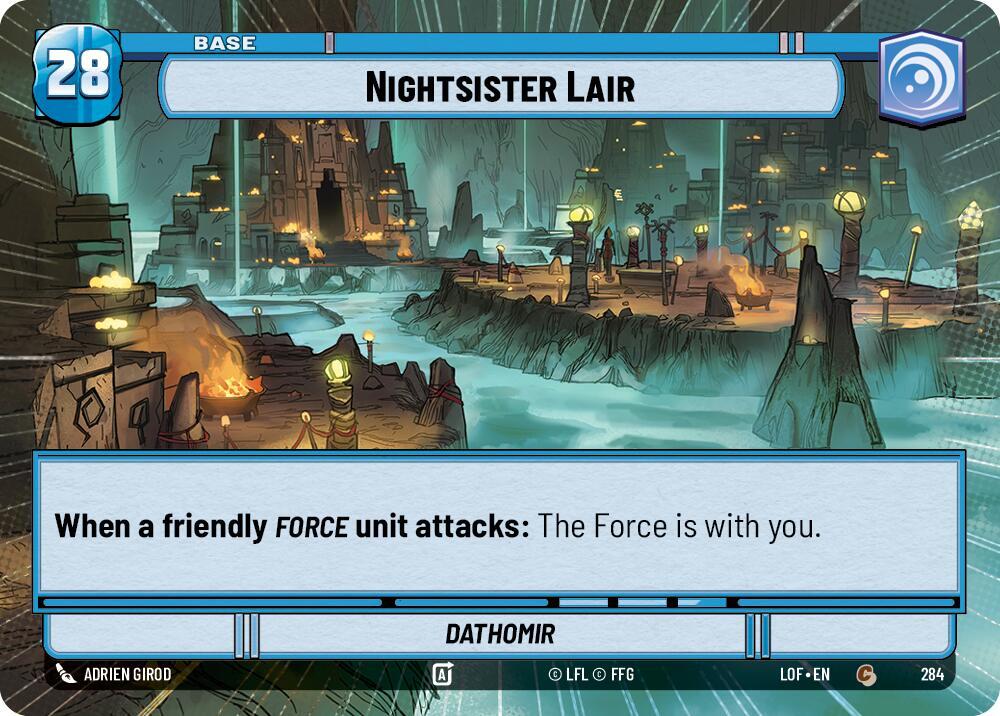 Hyperspace - Base - NIGHTSISTER LAIR/EXPERIENCE TOKEN - Unlimited Legends of the Force