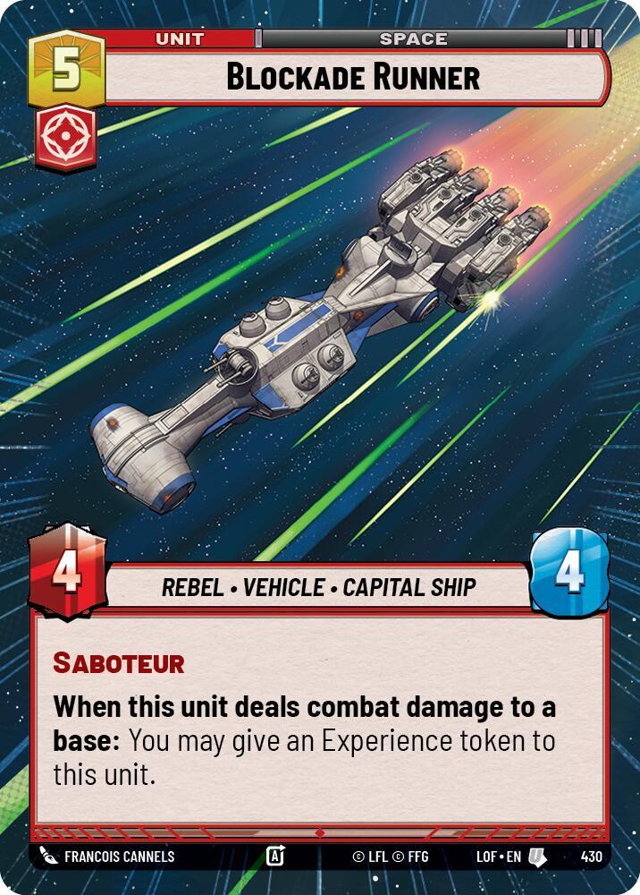 Hyperspace - BLOCKADE RUNNER - Unlimited Legends of the Force