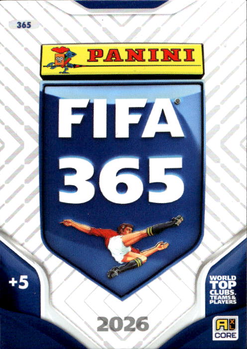 FIFA 365 Logo 2026 Panini FIFA 365
