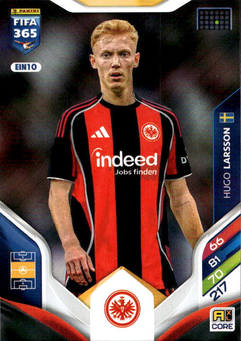 HUGO LARSSON 2026 Panini FIFA 365