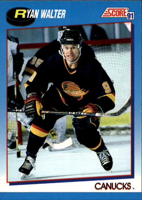 RYAN WALTER 91-92 Score Canadian Bilingual