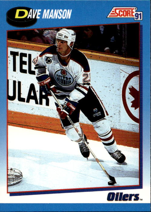 DAVE MANSON 91-92 Score Canadian Bilingual