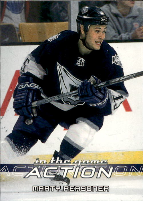 MARTY REASONER 03-04 In the Game Action