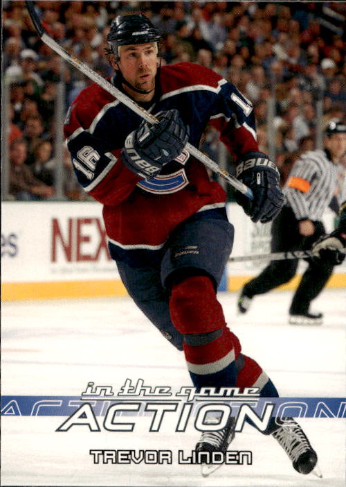 TREVOR LINDEN 03-04 In the Game Action