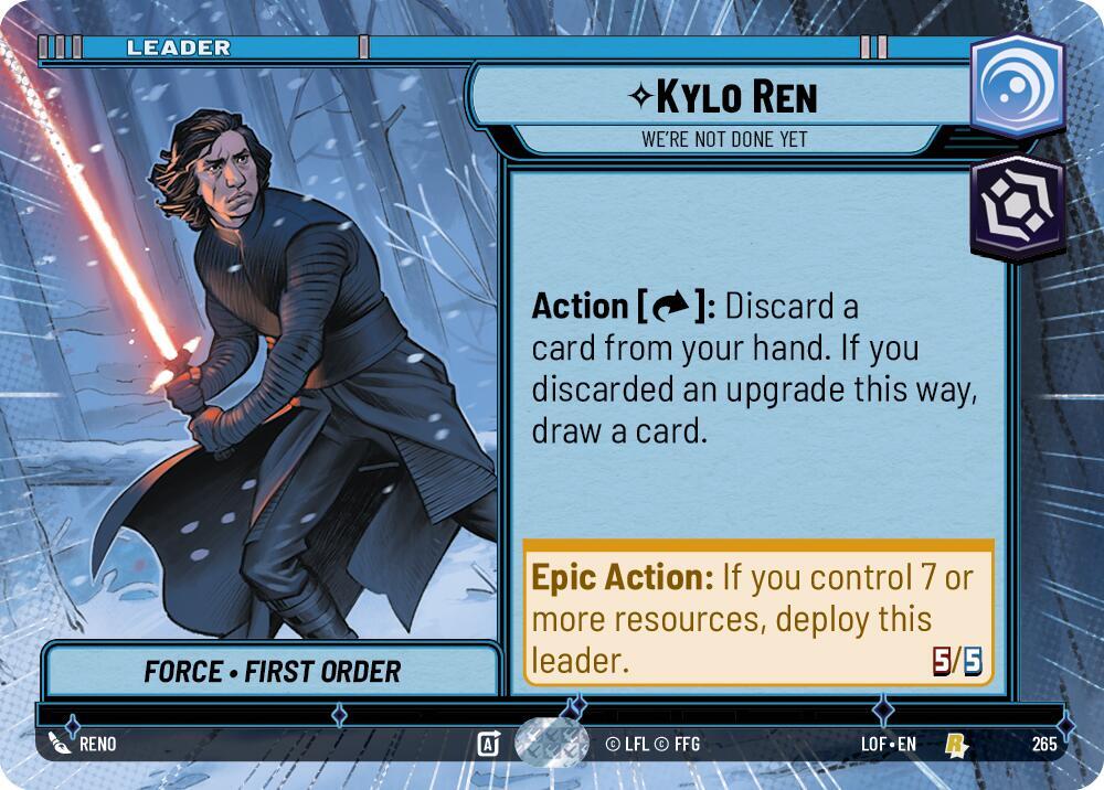 Hyperspace - Leader - KYLO REN - Unlimited Legends of the Force