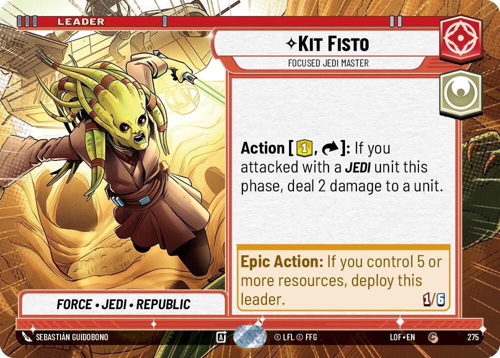 Hyperspace - Leader - KIT FISTO - Unlimited Legends of the Force