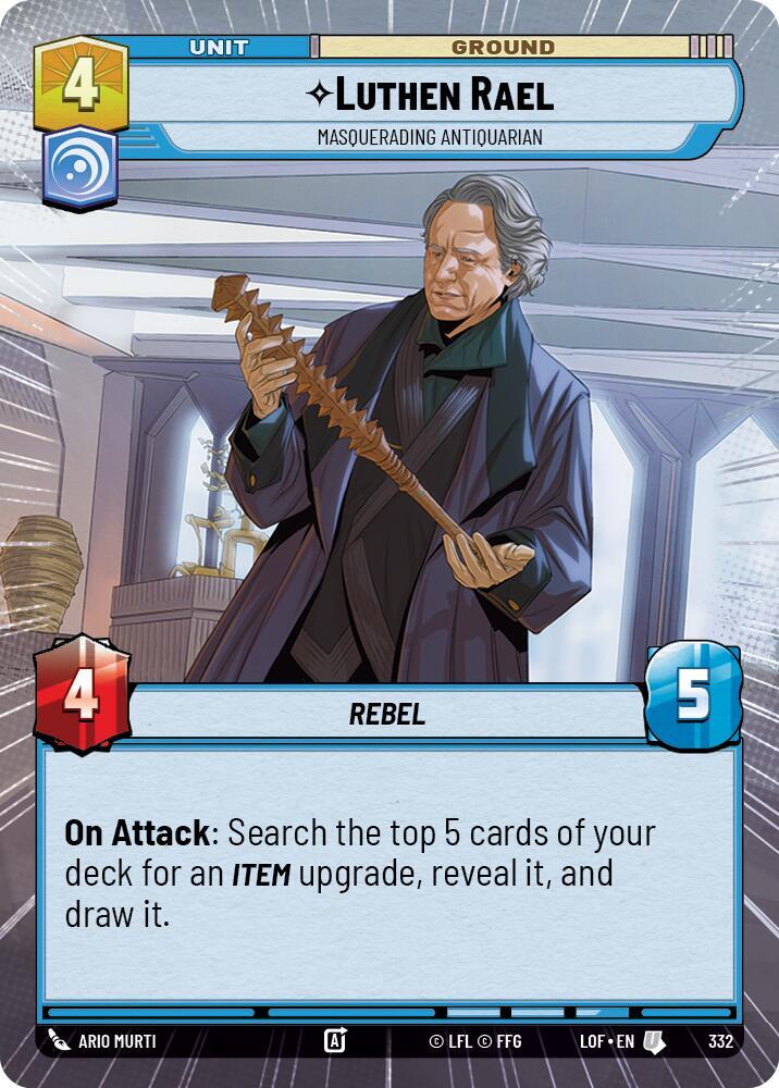 Hyperspace - LUTHEN RAEL - Unlimited Legends of the Force