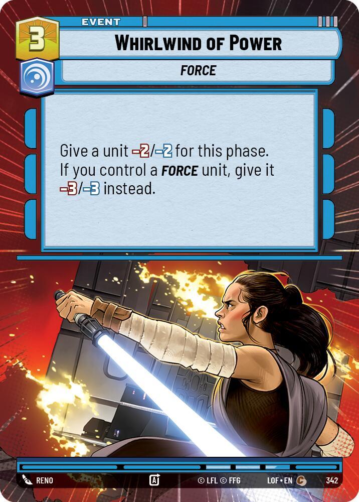 Hyperspace - WHIRLWIND OF POWER - Unlimited Legends of the Force