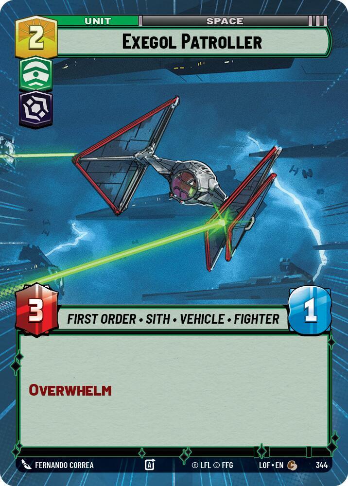 Hyperspace - EXEGOL PATROLLER - Unlimited Legends of the Force