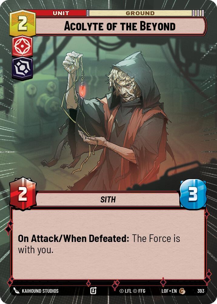Hyperspace - ACOLYTE OF THE BEYOND - Unlimited Legends of the Force