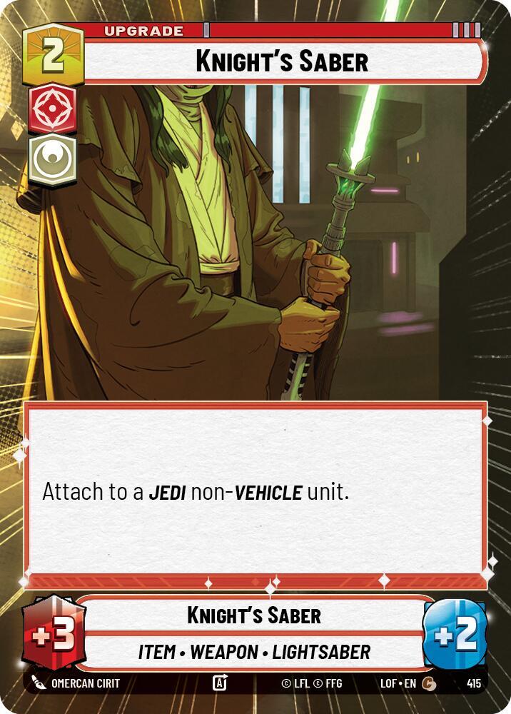 Hyperspace - KNIGHT'S SABER - Unlimited Legends of the Force
