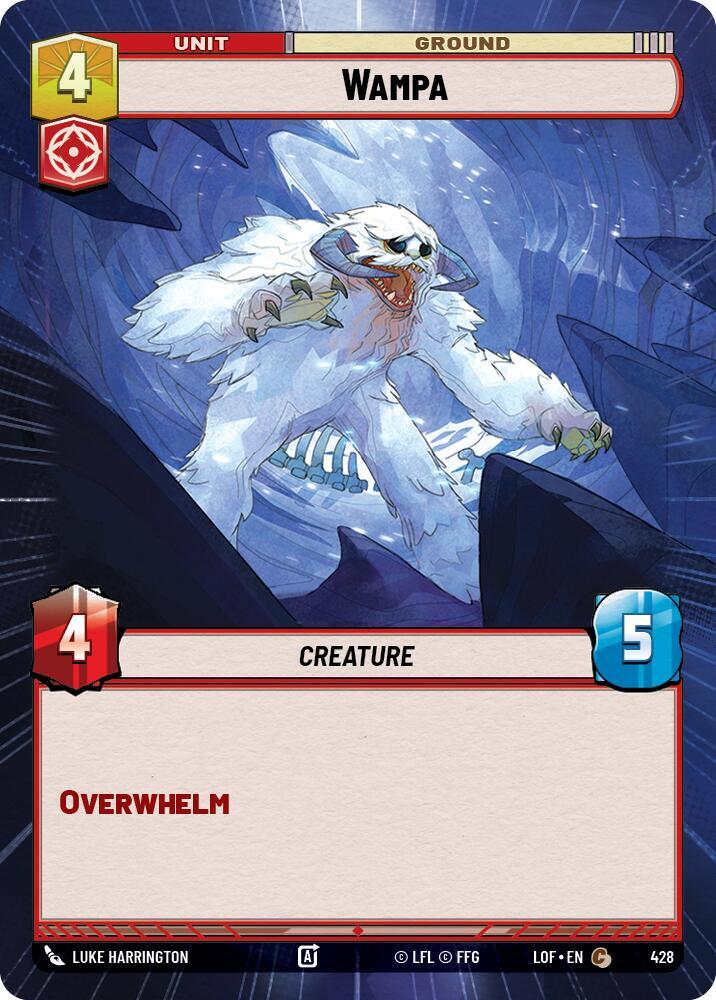 Hyperspace - WAMPA - Unlimited Legends of the Force
