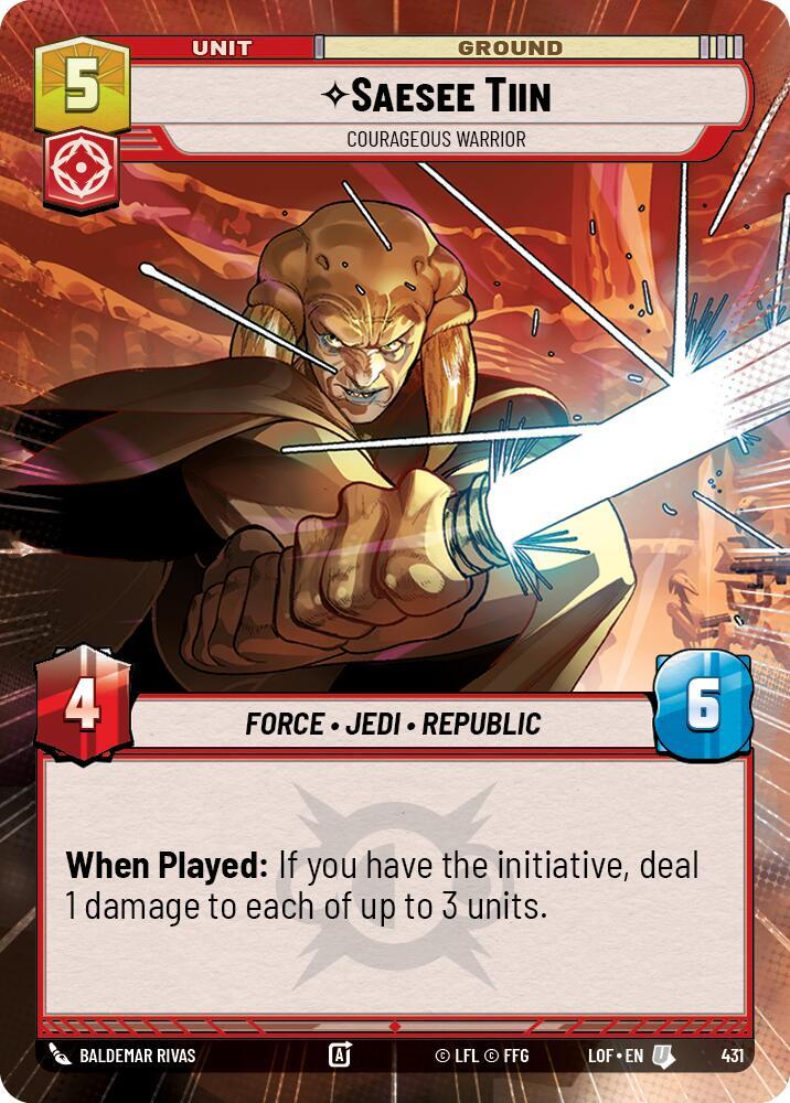Hyperspace - SAESEE TIIN - Unlimited Legends of the Force