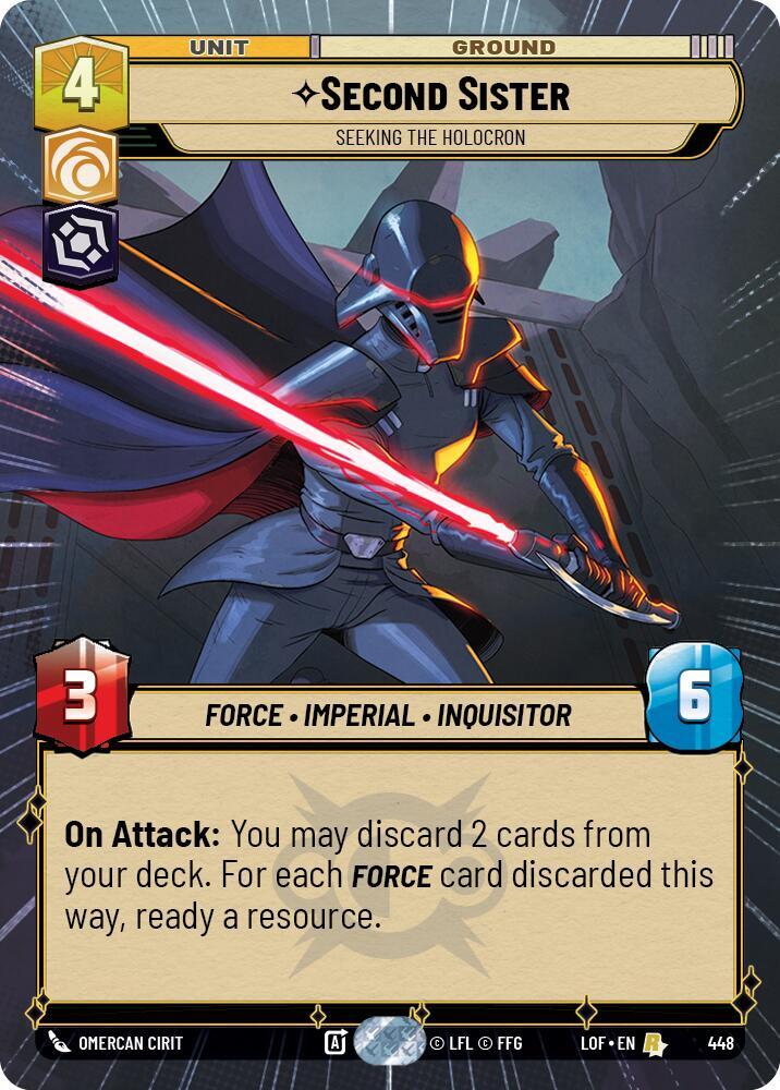 Hyperspace - SECOND SISTER - Unlimited Legends of the Force