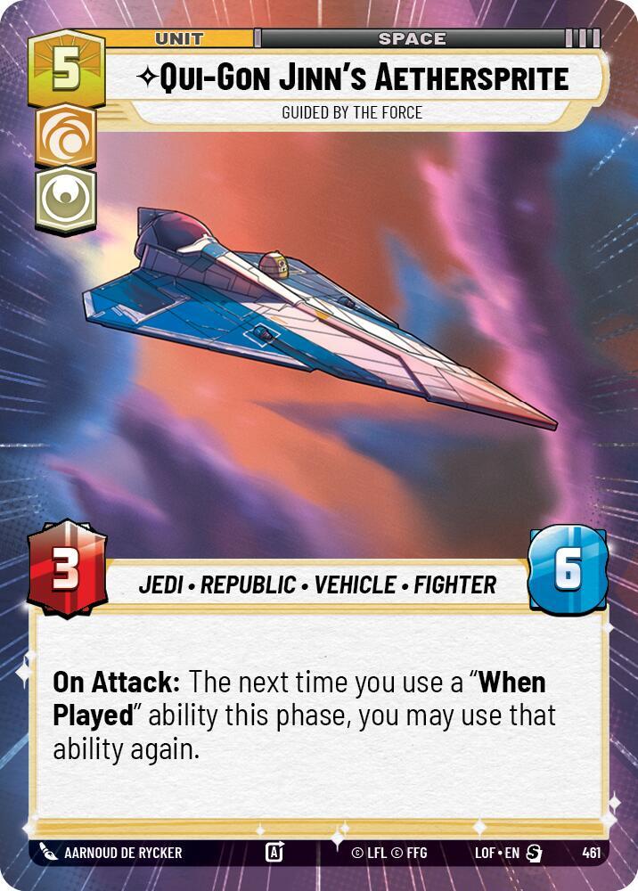 Hyperspace - QUI-GON JINN'S AETHERSPRITE - Unlimited Legends of the Force