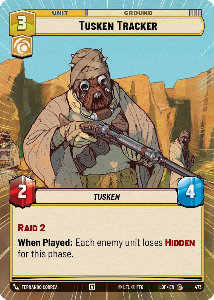 Hyperspace - TUSKEN TRACKER - Unlimited Legends of the Force