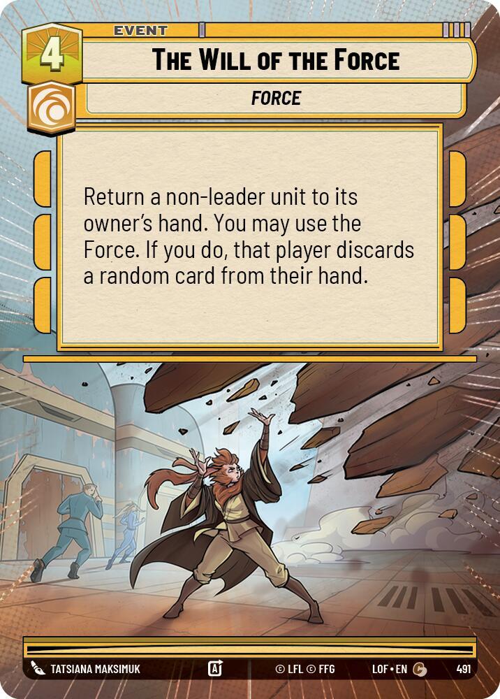 Hyperspace - THE WILL OF THE FORCE - Unlimited Legends of the Force