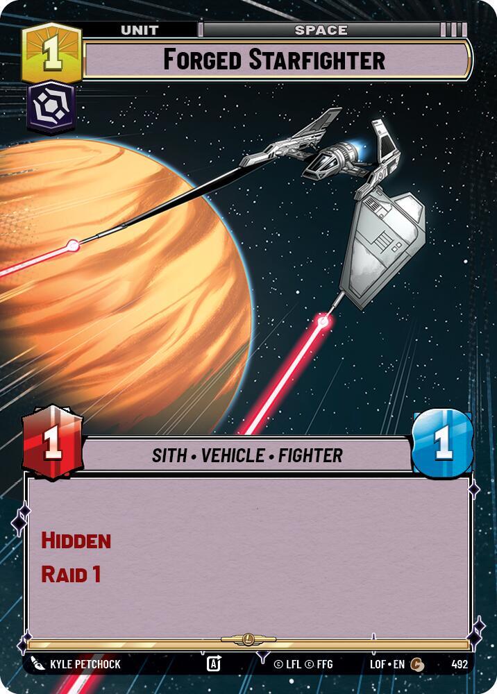 Hyperspace - FORGED STARFIGHTER - Unlimited Legends of the Force