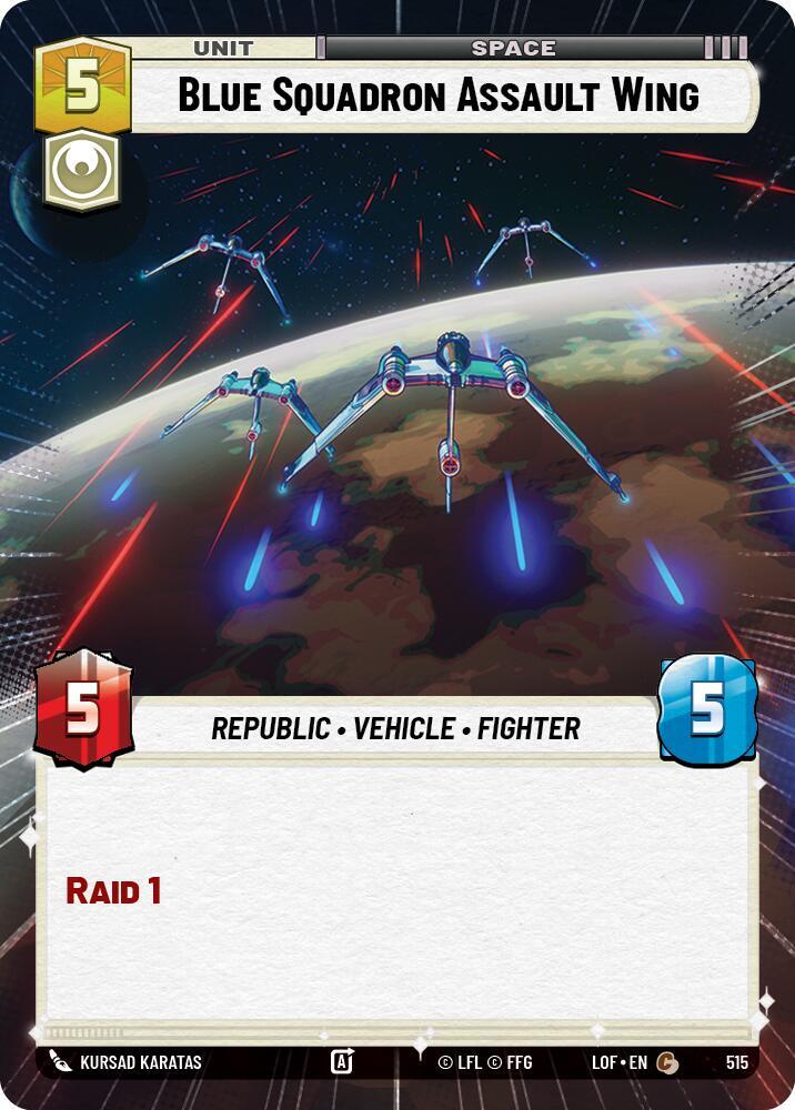 Hyperspace - BLUE SQUADRON ASSAULT WING - Unlimited Legends of the Force