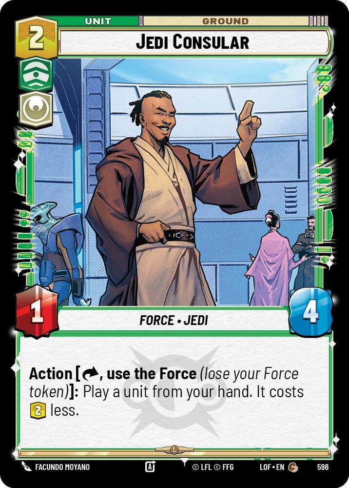Foil - JEDI CONSULAR - Unlimited Legends of the Force