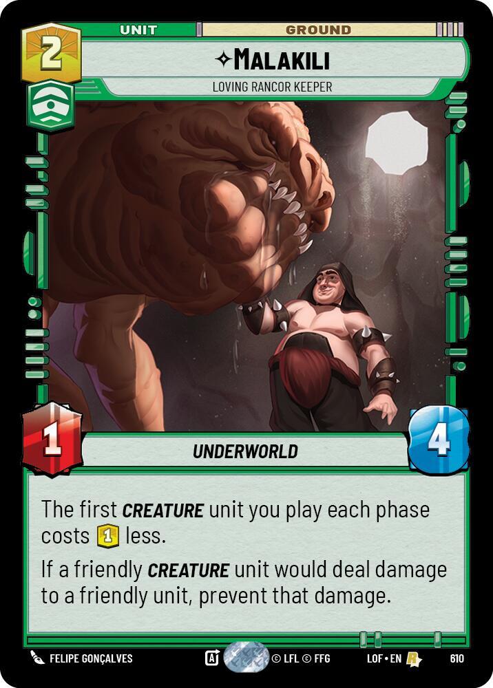 Foil - MALAKILI - Unlimited Legends of the Force
