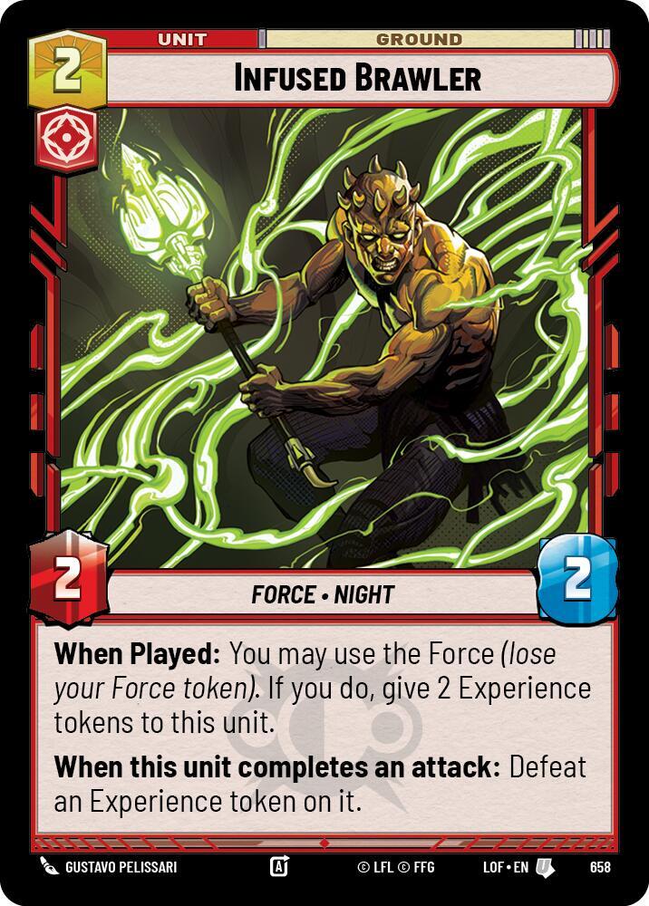 Foil - INFUSED BRAWLER - Unlimited Legends of the Force