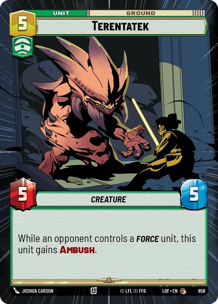 Hyperspace Foil - TERENTATEK - Unlimited Legends of the Force