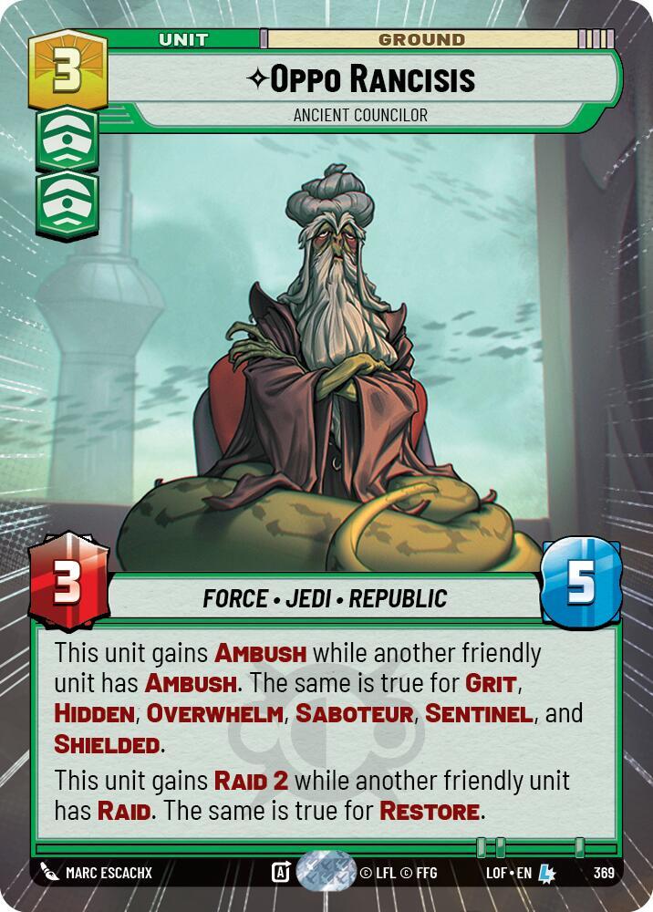 Hyperspace - OPPO RANCISIS - Unlimited Legends of the Force