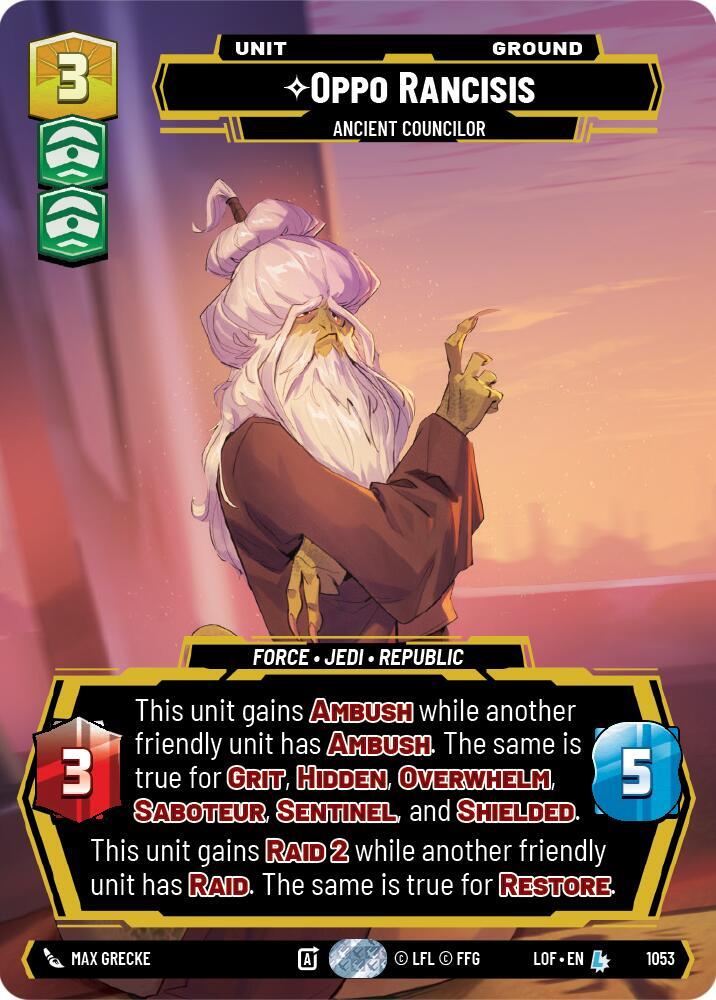Prestige - OPPO RANCISIS - Unlimited Legends of the Force