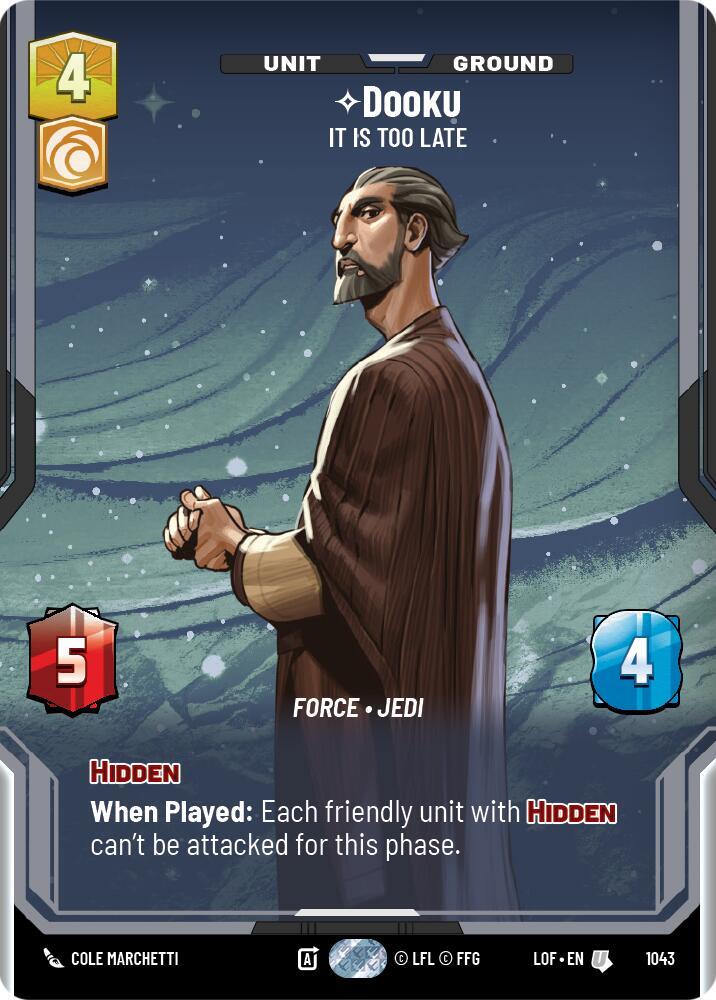 Prestige - DOOKU - Unlimited Legends of the Force