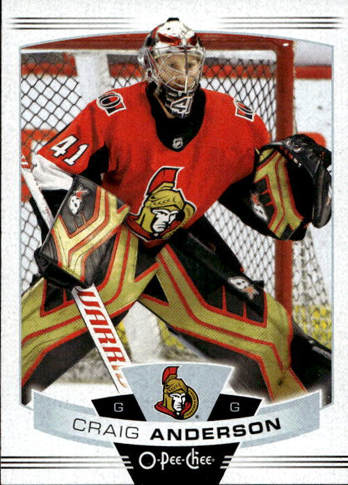 CRAIG ANDERSON 19-20 UD O-Pee-Chee OPC