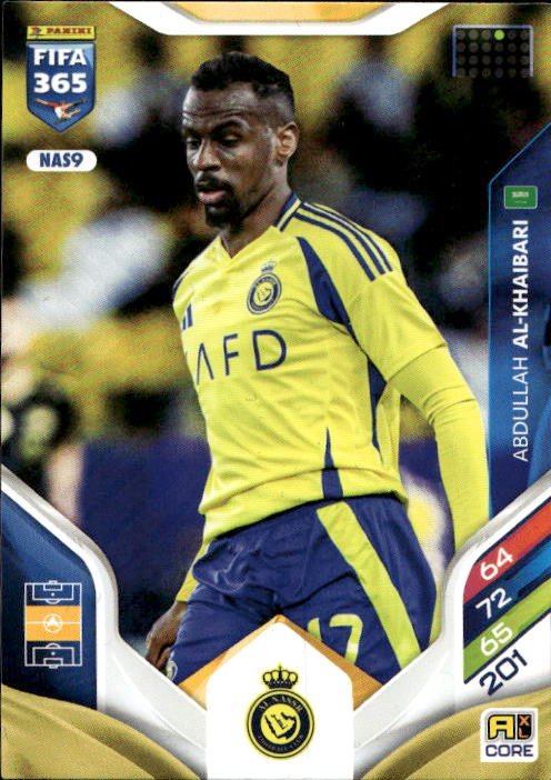 ABDULLAH AL-KHAIBARI 2026 Panini FIFA 365