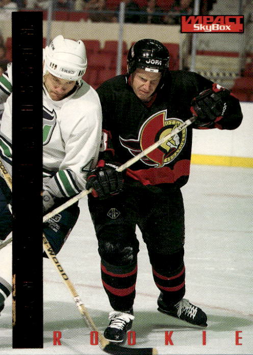 DANIEL ALFREDSSON 95-96 Skybox Impact (špatný povrch u jména)