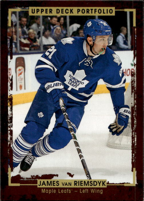 JAMES VAN RIEMSDYK 15-16 UD Portfolio