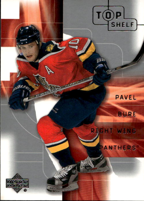 PAVEL BURE 01-02 UD Top Shelf (světlejší růžky)
